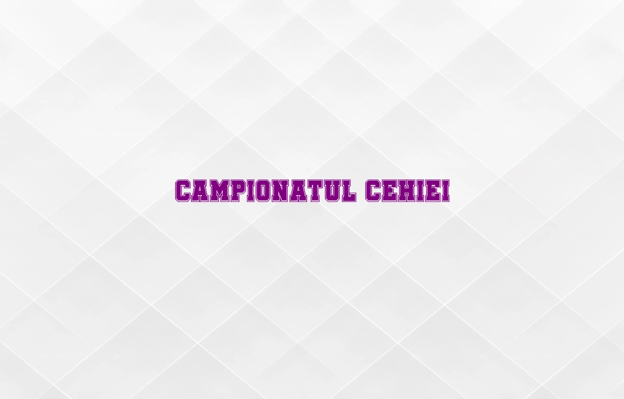campionatul cehiei